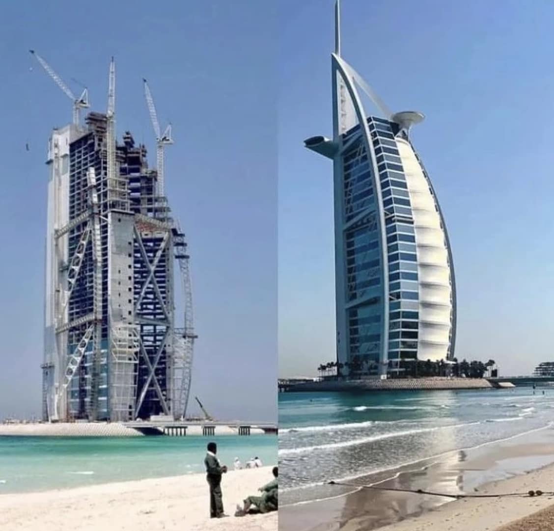 29 anni fa iniziava la costruzione del Burj al-Arab, la Torre degli Arabi.

Prendeva piede un progetto, ispirato da una mente visionaria.

Nasceva un’immagine.

Nasceva l’immagine di un Emirato, sepolto dalle sabbie del deserto.

Da miraggio a realtà, dalla sabbia a Dubai.

#mydubai